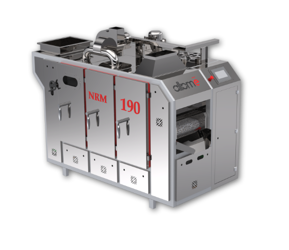 belt type nut roasting machine