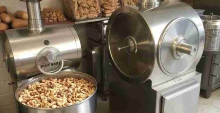 nut roasting machine