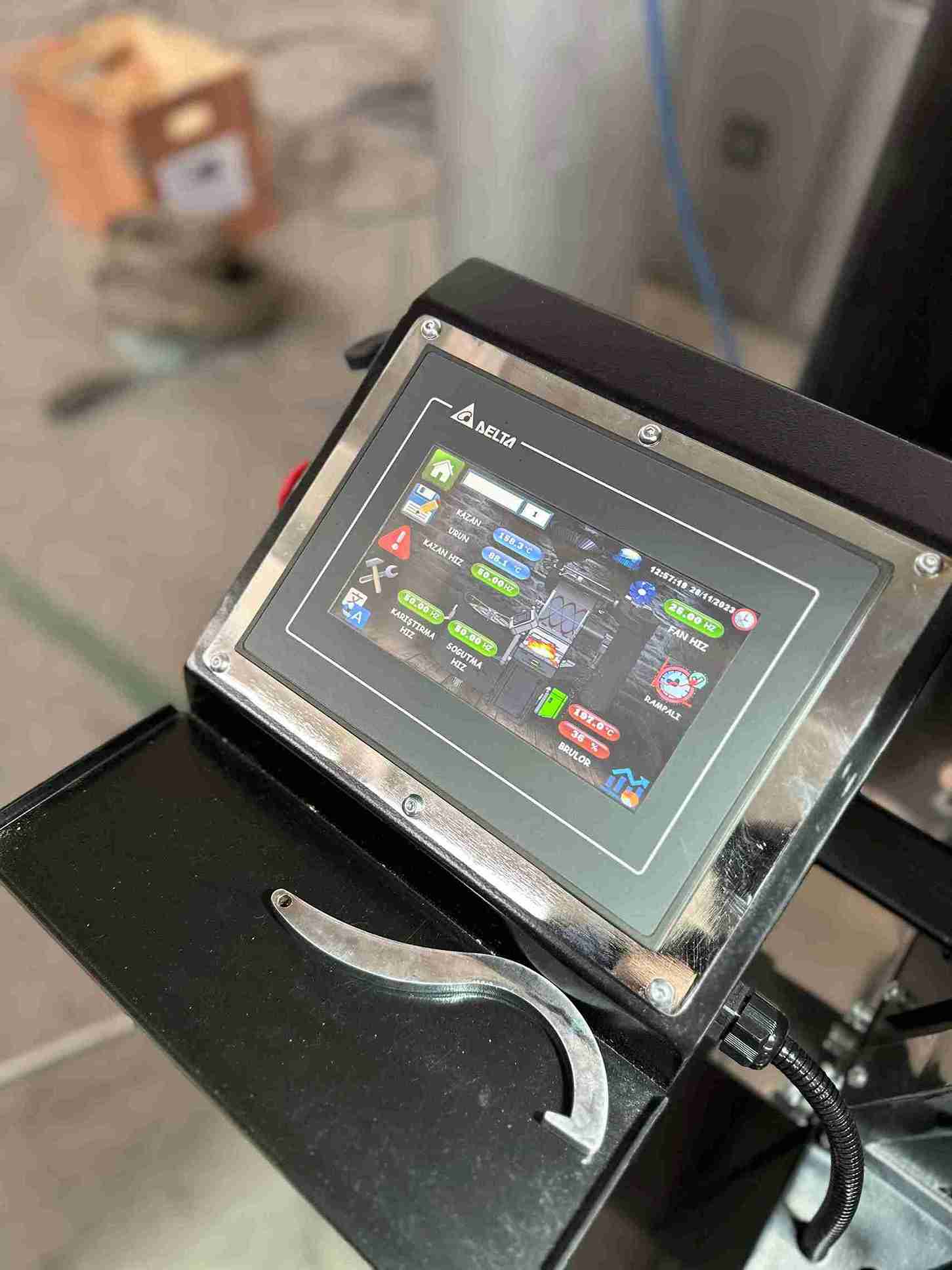 coffee roasting machine touch screen