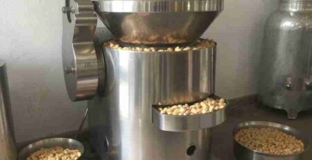 nuts roasting machine