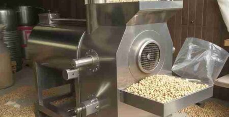nuts roasting machine